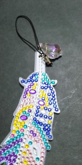 ダイヤモンドアート★ストラップ付きキラキラブックマークB < インテリア/ライフ ダイヤモンドアート★ストラップ付きキラキラブックマークB < インテリア/ライフの