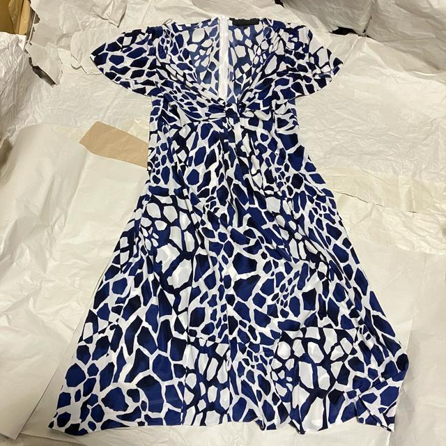 【ANAYI / アナイ】 カシュクール / 半袖 膝丈ワンピース / 38 < ブランド 【ANAYI / アナイ】 カシュクール / 半袖 膝丈ワンピース / 38 < ブランドの