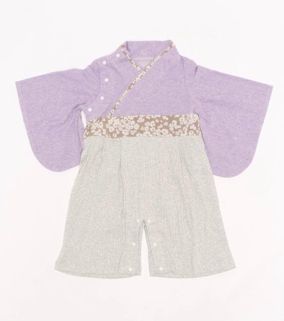 ウタタネ 袴ロンパース < キッズ/ベビー  ウタタネ 袴ロンパース  < キッズ/ベビーの