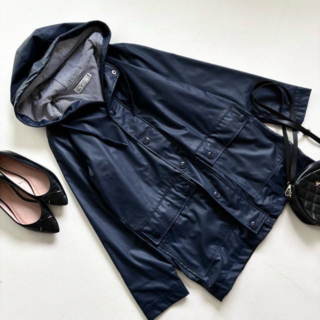 ◆美品◆プチバトー◆名品ヨットパーカー◆防水、防風◆総裏◆ネイビー◆S相当 < ブランド ◆美品◆プチバトー◆名品ヨットパーカー◆防水、防風◆総裏◆ネイビー◆S相当 < ブランドの