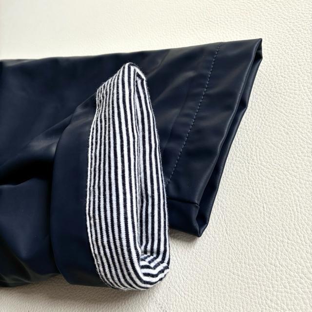 ◆美品◆プチバトー◆名品ヨットパーカー◆防水、防風◆総裏◆ネイビー◆S相当 < ブランド ◆美品◆プチバトー◆名品ヨットパーカー◆防水、防風◆総裏◆ネイビー◆S相当 < ブランドの