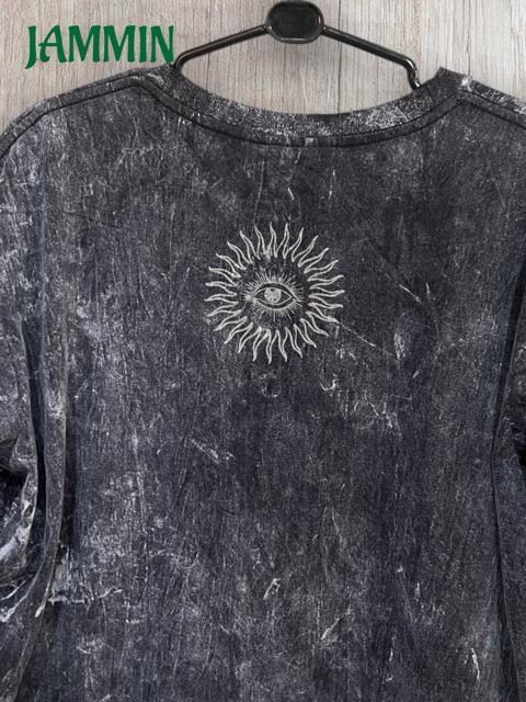 瞑想太陽Tシャツ アジアン エスニック ヒッピー サイケ 太陽 < 男性ファッション 瞑想太陽Tシャツ アジアン エスニック ヒッピー サイケ 太陽 < 男性ファッションの