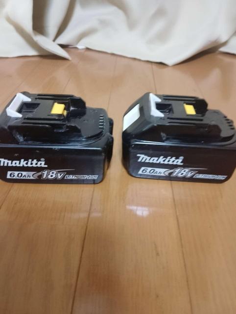 �}�L�^ BL1860B 18V 6.0Ah ���`�E���C�I���o�b�e���[ 2�Z�b�g �����i �� �y�b�g/��|/���|�� 