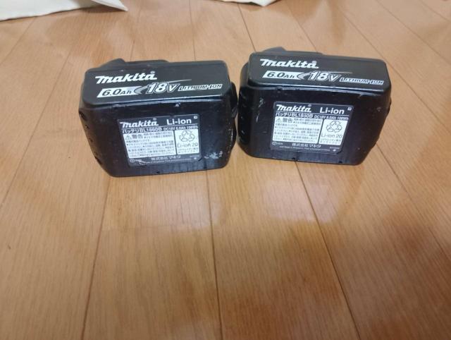 �}�L�^ BL1860B 18V 6.0Ah ���`�E���C�I���o�b�e���[ 2�Z�b�g �����i �� �y�b�g/��|/���|�� 