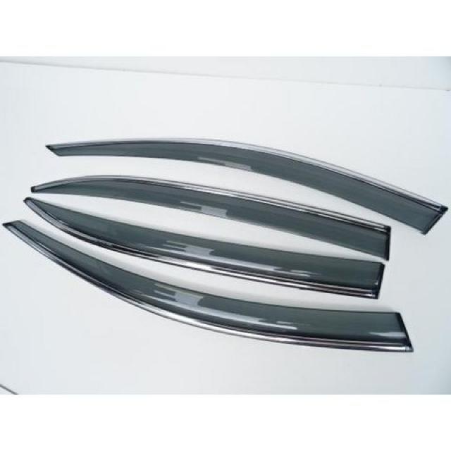 金具付き♪ メッキモール サイドバイザー ドアバイザー アクセラ セダン BM マツダ < 自動車/バイク 金具付き♪ メッキモール サイドバイザー ドアバイザー アクセラ セダン BM マツダ < 自動車/バイク