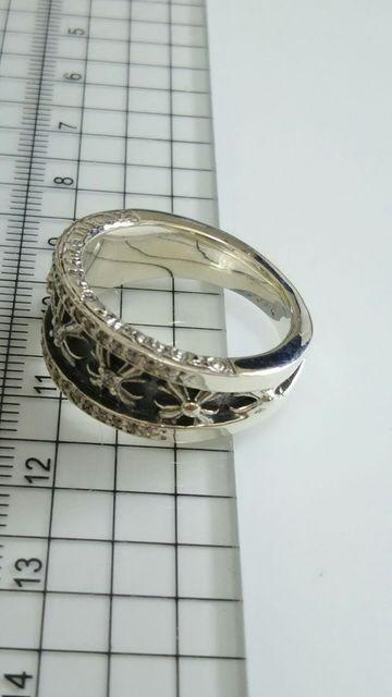 ☆超美品  正規☆ ナロー V バンド CH プラス リング  17号  ダイヤフルPave < ブランド  ☆超美品  正規☆ ナロー V バンド CH プラス リング  17号  ダイヤフルPave < ブランドの