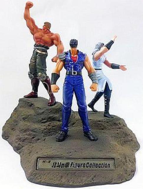 北斗の拳★貝印・ラオウ・トキ・ケンシロウ・北斗3兄弟フィギュアセット < アニメ/コミック/キャラクター  北斗の拳★貝印・ラオウ・トキ・ケンシロウ・北斗3兄弟フィギュアセット  < アニメ/コミック/キャラクターの