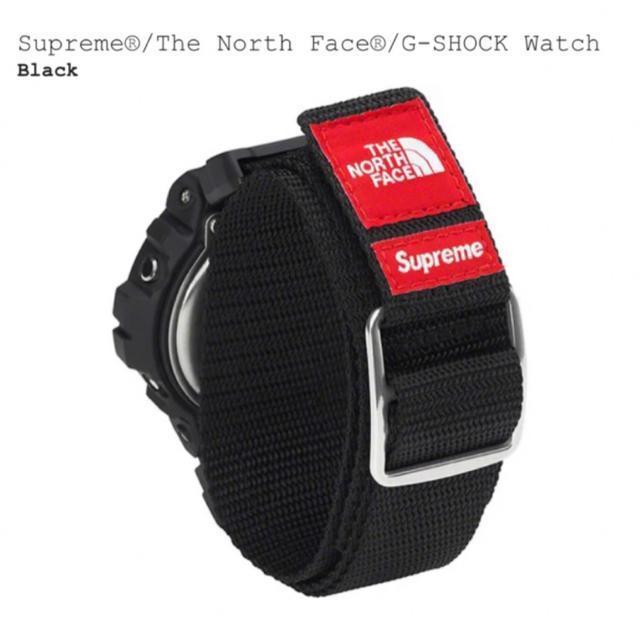 Supreme/The North Face G-SHOCK WatchBLACK  uh 