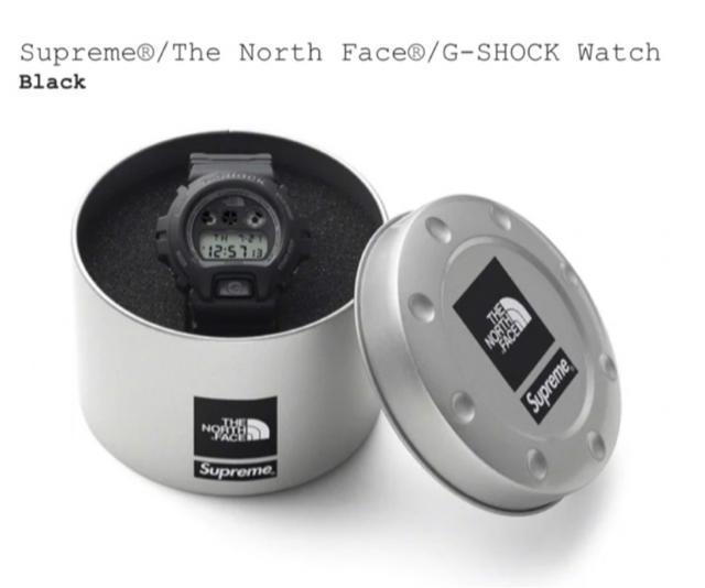 Supreme/The North Face G-SHOCK WatchBLACK  uh 