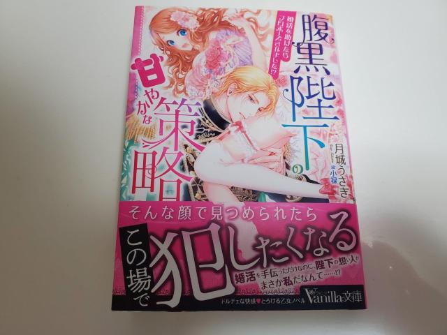 ヴァニラ文庫「腹黒陛下の甘やかな策略〜婚活を助けたらプロポーズされました!?〜」月城うさぎ著小禄イラストレーション < 本/雑誌  ヴァニラ文庫「腹黒陛下の甘やかな策略〜婚活を助けたらプロポーズされました!?〜」月城うさぎ著小禄イラストレーション  < 本/雑誌の