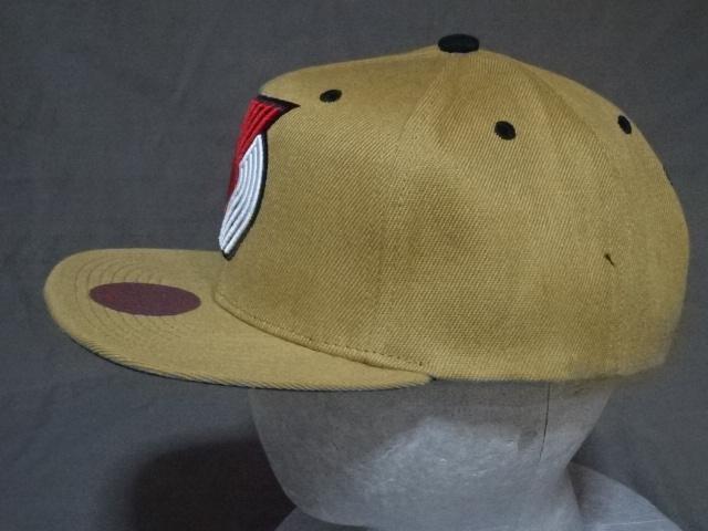 USA購入【Mitchell & Ness】 NBAブレイザーズ【RIP CITY】 ロゴ刺繍入り キャップ < 男性ファッション  USA購入【Mitchell & Ness】 NBAブレイザーズ【RIP CITY】 ロゴ刺繍入り キャップ < 男性ファッションの