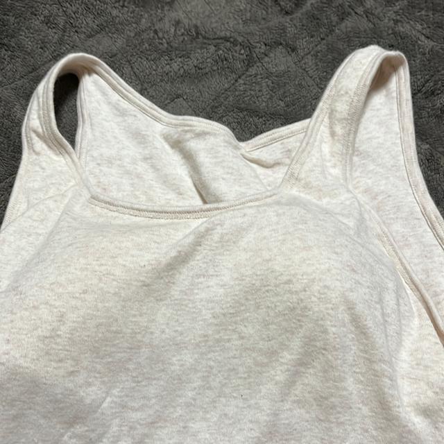 タンス整理品 衣類 おまとめOK ホームクリーニング済み タンクトップ カップ付き Lサイズ カーキ < 女性ファッション  タンス整理品 衣類 おまとめOK ホームクリーニング済み タンクトップ カップ付き Lサイズ カーキ < 女性ファッションの