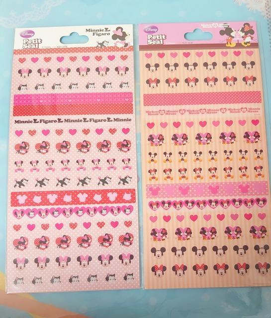 ■スケジュールシール■~ミッキー&ミニー~2枚 < インテリア/ライフ  ■スケジュールシール■~ミッキー&ミニー~2枚  < インテリア/ライフの