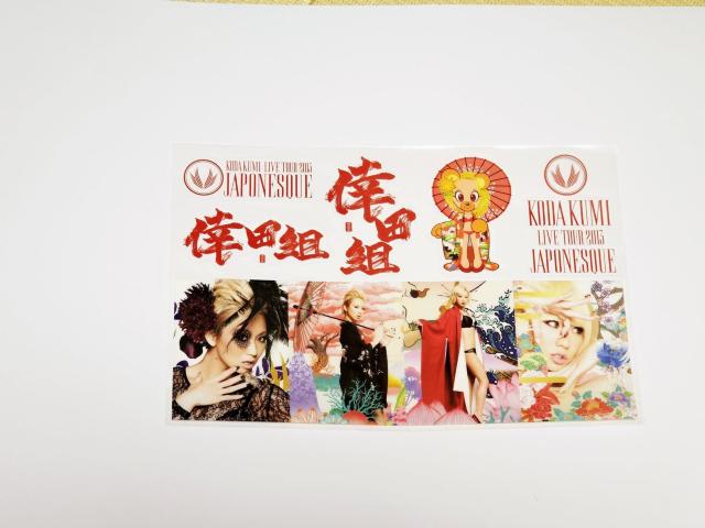 (182) 倖田來未  JAPONESQUE 2015 ステッカー 倖田組(赤) < タレントグッズ  (182) 倖田來未  JAPONESQUE 2015 ステッカー 倖田組(赤)  < タレントグッズの