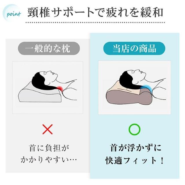 枕 マクラ いびき防止 頸椎ケア 安眠 首こり ストレートネック 頭痛 寝返り 仰向け 横向き メッシュ生地 < インテリア/ライフ 枕 マクラ いびき防止 頸椎ケア 安眠 首こり ストレートネック 頭痛 寝返り 仰向け 横向き メッシュ生地 < インテリア/ライフの