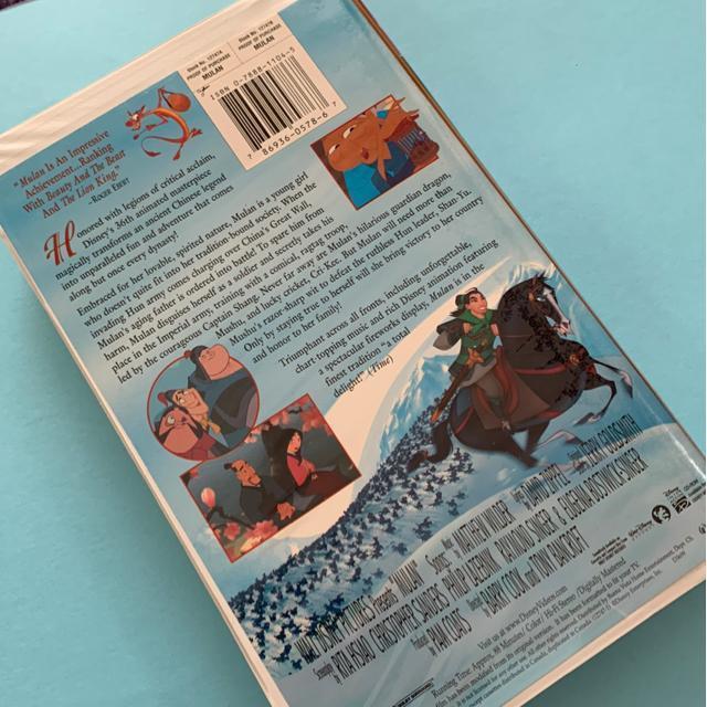 ディズニービデオテープ ムーラン VHS 英語版 < CD/DVD/ビデオ  ディズニービデオテープ ムーラン VHS 英語版 < CD/DVD/ビデオの