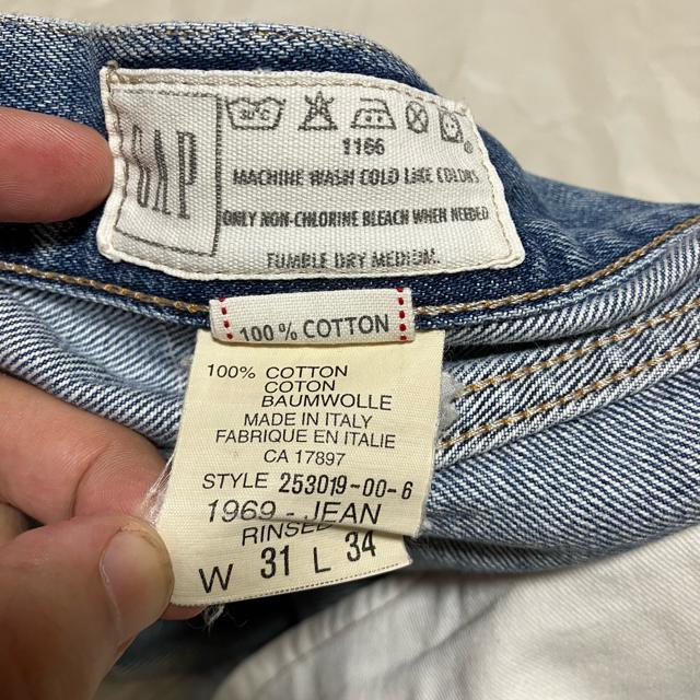 【GAP / ギャップ】 1969 ジーンズ ストレートデニム W31×L34 < ブランド 【GAP / ギャップ】 1969 ジーンズ ストレートデニム W31×L34 < ブランドの
