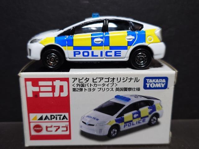 ★アピタ ピアゴオリジナルトミカ★第2弾 トヨタ プリウス英国警察仕様★ < ホビー ★アピタ ピアゴオリジナルトミカ★第2弾 トヨタ プリウス英国警察仕様★ < ホビーの