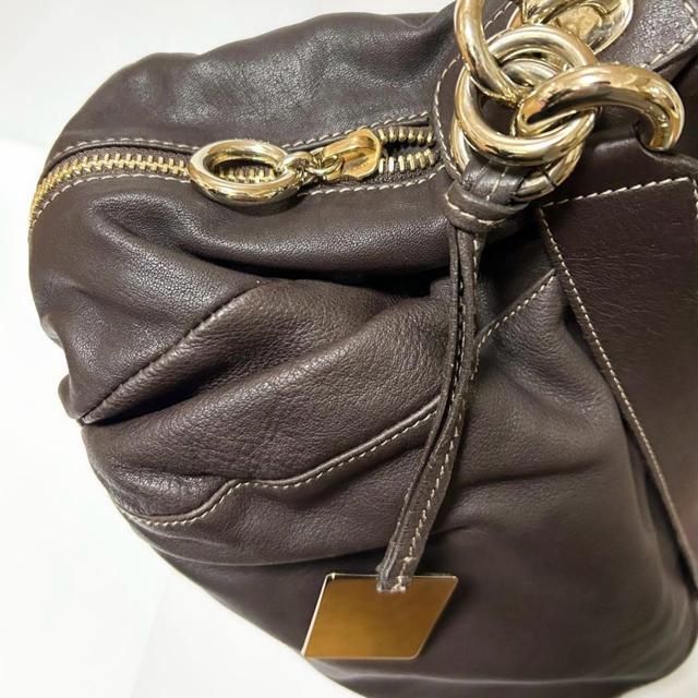 美品 FURLA フルラ 2WAY レザー ショルダー バッグ ブラウン < ブランド 美品 FURLA フルラ 2WAY レザー ショルダー バッグ ブラウン < ブランドの