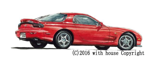 NC-362アンフィニRX-7限定版画 直筆サイン額装●作家平右ヱ門 < 自動車/バイク NC-362アンフィニRX-7限定版画 直筆サイン額装●作家平右ヱ門 < 自動車/バイク