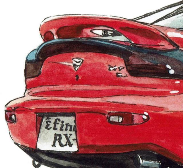 NC-362アンフィニRX-7限定版画 直筆サイン額装●作家平右ヱ門 < 自動車/バイク NC-362アンフィニRX-7限定版画 直筆サイン額装●作家平右ヱ門 < 自動車/バイク