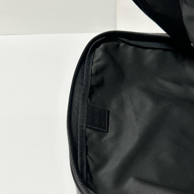 PRADA プラダ ナイロン サフィアーノ レザー ポーチ クラッチ バッグ ブラック シルバー金具 < ブランド PRADA プラダ ナイロン サフィアーノ レザー ポーチ クラッチ バッグ ブラック シルバー金具 < ブランドの