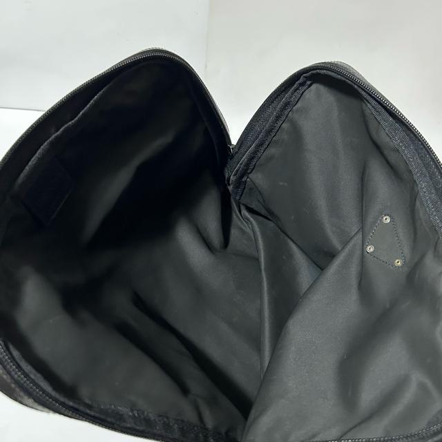 PRADA プラダ ナイロン サフィアーノ レザー ポーチ クラッチ バッグ ブラック シルバー金具 < ブランド PRADA プラダ ナイロン サフィアーノ レザー ポーチ クラッチ バッグ ブラック シルバー金具 < ブランドの