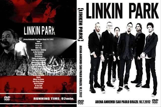 LINKIN PARK SAO PAULO BRAZIL 2012 Lp[N   CD/DVD/rfI 