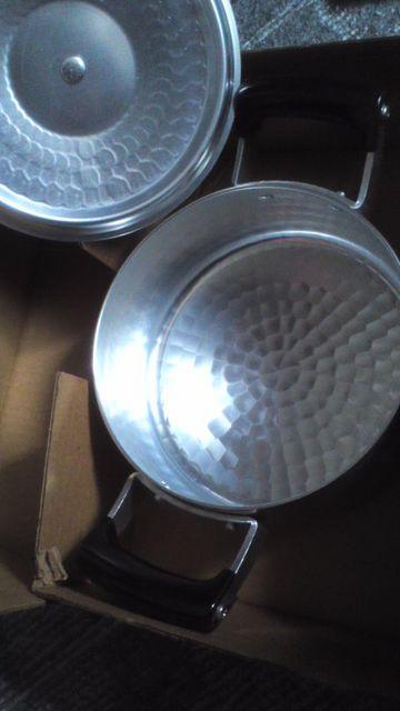 昭和レトロ ミカド アルミ槌目雪平両手鍋 18p < インテリア/ライフ 昭和レトロ ミカド アルミ槌目雪平両手鍋 18p < インテリア/ライフの