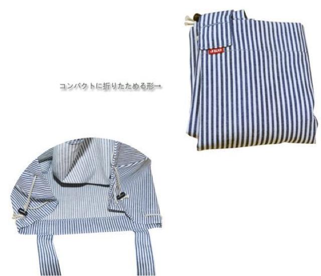 ヒッコリーレジカゴ型ショッピングバスケットエコバッグ日本製 < 女性ファッション  ヒッコリーレジカゴ型ショッピングバスケットエコバッグ日本製 < 女性ファッションの