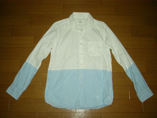 uniform experiment ツートン ストライプシャツ1SOPHNET. < ブランド  uniform experiment ツートン ストライプシャツ1SOPHNET.  < ブランドの