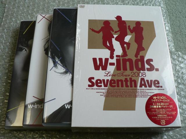 w-inds/Live Tour 2008 "Seventh Ave" 初回盤(3DVD)ポストカード < タレントグッズ w-inds/Live Tour 2008 "Seventh Ave" 初回盤(3DVD)ポストカード < タレントグッズの