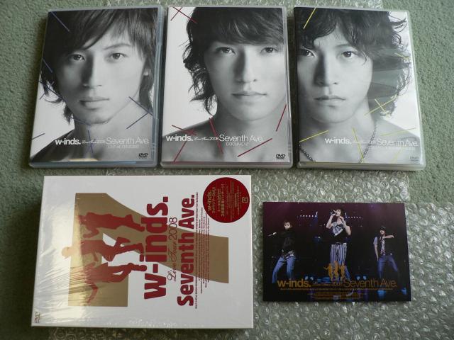 w-inds/Live Tour 2008 "Seventh Ave" 初回盤(3DVD)ポストカード < タレントグッズ w-inds/Live Tour 2008 "Seventh Ave" 初回盤(3DVD)ポストカード < タレントグッズの