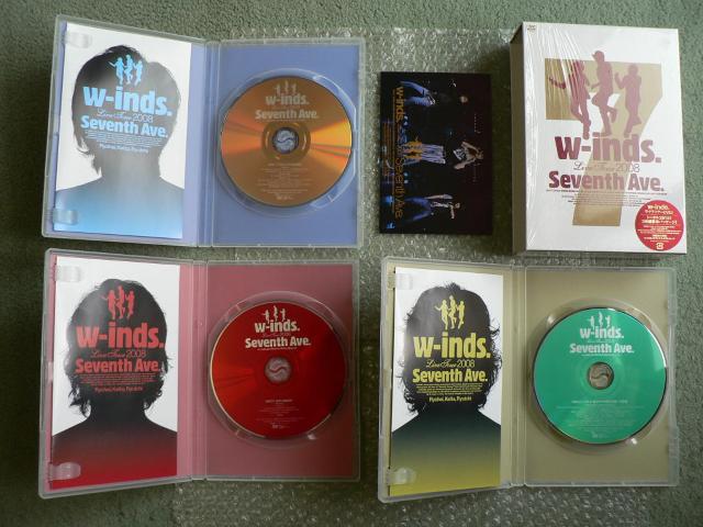 w-inds/Live Tour 2008 "Seventh Ave" 初回盤(3DVD)ポストカード < タレントグッズ w-inds/Live Tour 2008 "Seventh Ave" 初回盤(3DVD)ポストカード < タレントグッズの