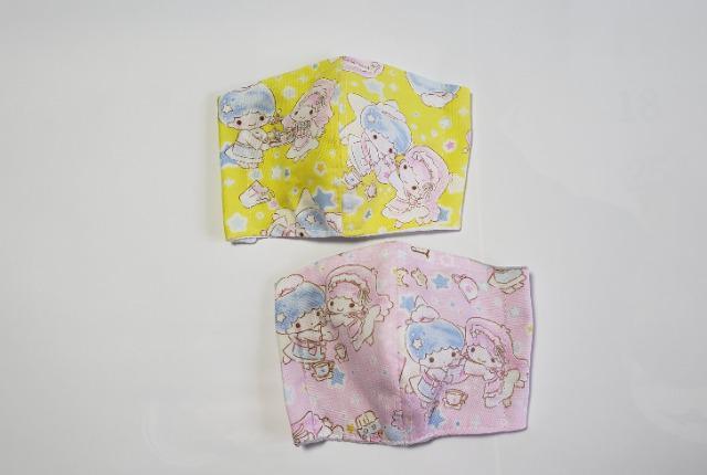 XS11夏 【限定】★お肌に優しいマスク キキララ 接触冷感立体マスク 2枚set(*^^*) < 女性ファッション  XS11夏 【限定】★お肌に優しいマスク キキララ 接触冷感立体マスク 2枚set(*^^*) < 女性ファッションの