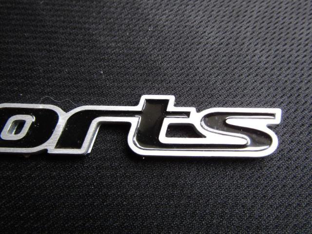 ● Sports スポーツ 軽量アルミ製フレキション 凹凸着色仕上げ エンブレム 新品● < 自動車/バイク ● Sports スポーツ 軽量アルミ製フレキション 凹凸着色仕上げ エンブレム 新品● < 自動車/バイク