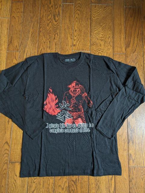 キャラクター Tシャツ ワンピース 火拳のエース < 男性ファッション  キャラクター Tシャツ ワンピース 火拳のエース < 男性ファッションの