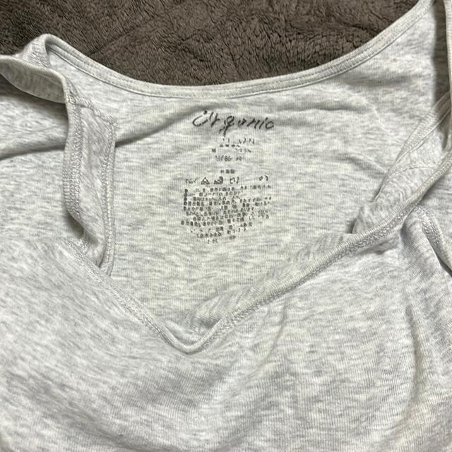タンス整理品 衣類 おまとめOK ホームクリーニング済み タンクトップ カップ付き Lサイズ グレー < 女性ファッション  タンス整理品 衣類 おまとめOK ホームクリーニング済み タンクトップ カップ付き Lサイズ グレー < 女性ファッションの