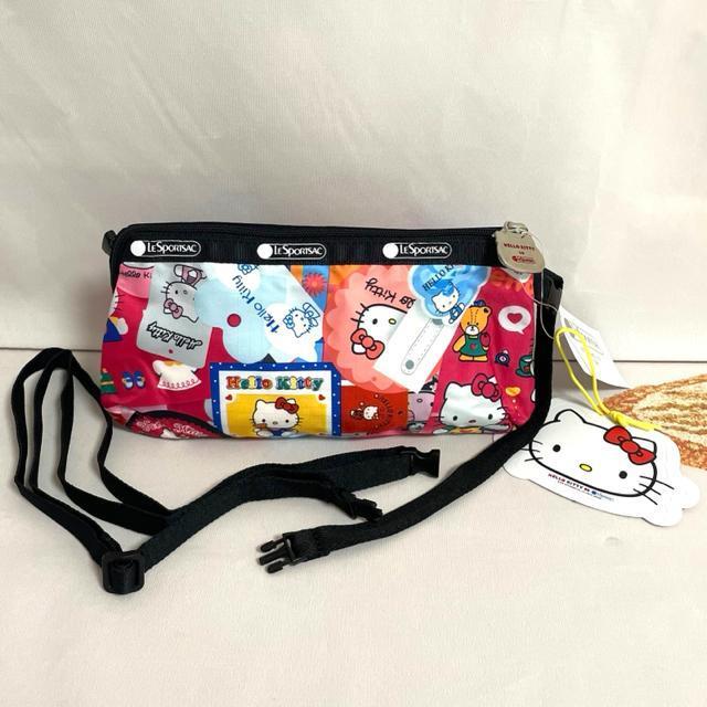 ★新品★LeSportsac レスポートサック ハローキティー ピンク ショルダーバッグ ミニショルダー ポーチ 8105送料無料 < 女性ファッション  ★新品★LeSportsac レスポートサック ハローキティー ピンク ショルダーバッグ ミニショルダー ポーチ 8105送料無料  < 女性ファッションの