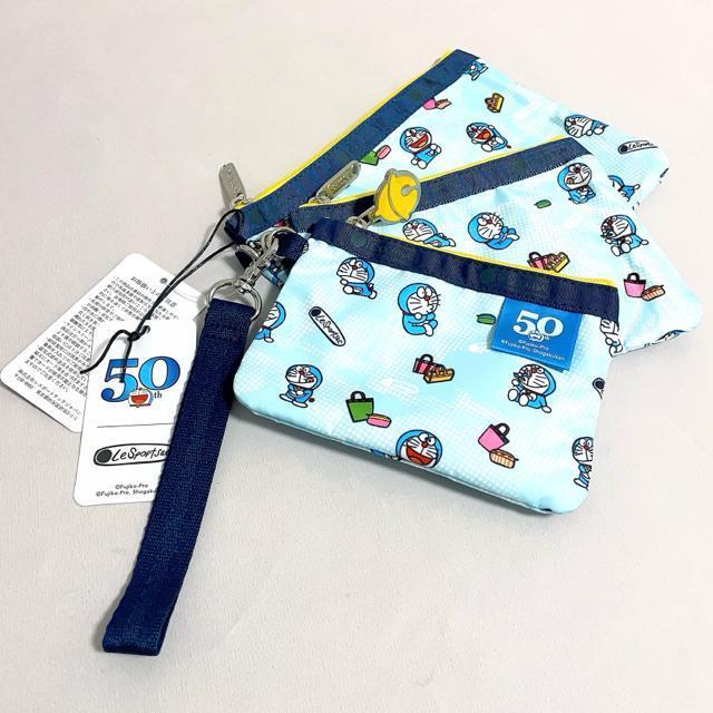 ★新品★LeSportsac レスポートサック ドラえもん50周年 3連ポーチ コスメポーチ 3455 セット 送料無料 < 女性ファッション  ★新品★LeSportsac レスポートサック ドラえもん50周年 3連ポーチ コスメポーチ 3455 セット 送料無料  < 女性ファッションの