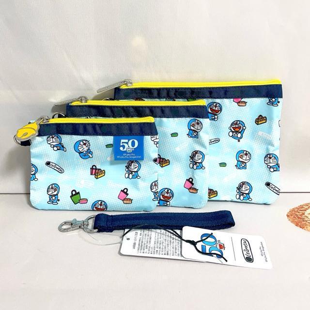 ★新品★LeSportsac レスポートサック ドラえもん50周年 3連ポーチ コスメポーチ 3455 セット 送料無料 < 女性ファッション  ★新品★LeSportsac レスポートサック ドラえもん50周年 3連ポーチ コスメポーチ 3455 セット 送料無料 < 女性ファッションの