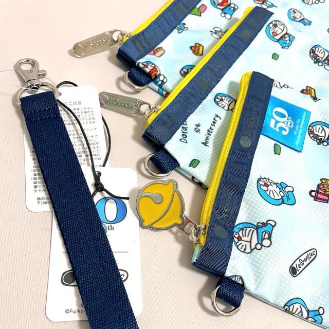 ★新品★LeSportsac レスポートサック ドラえもん50周年 3連ポーチ コスメポーチ 3455 セット 送料無料 < 女性ファッション  ★新品★LeSportsac レスポートサック ドラえもん50周年 3連ポーチ コスメポーチ 3455 セット 送料無料 < 女性ファッションの