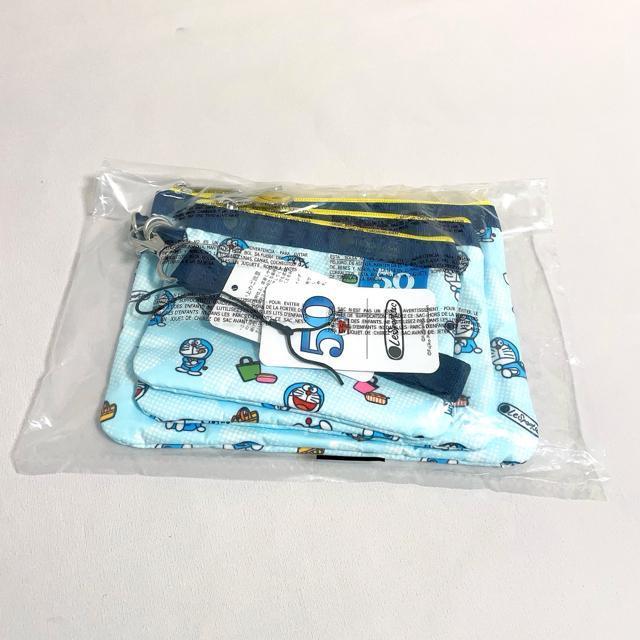 ★新品★LeSportsac レスポートサック ドラえもん50周年 3連ポーチ コスメポーチ 3455 セット 送料無料 < 女性ファッション  ★新品★LeSportsac レスポートサック ドラえもん50周年 3連ポーチ コスメポーチ 3455 セット 送料無料 < 女性ファッションの