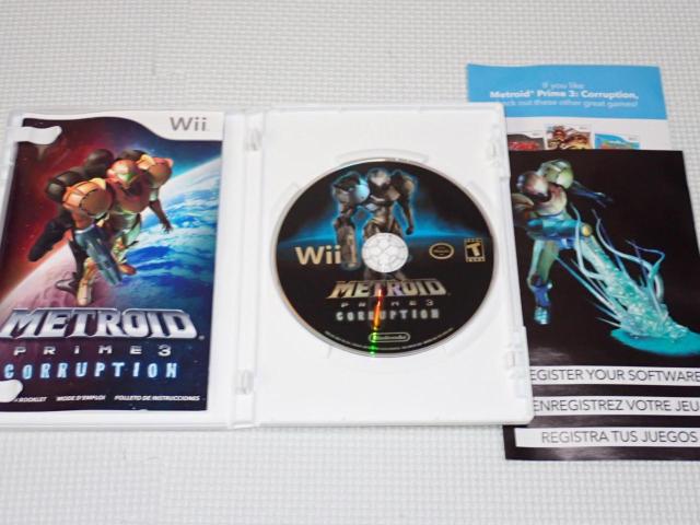 WiiMETROID PRIME 3 CORRUPTION CO kĔ  Q[{/\tg 