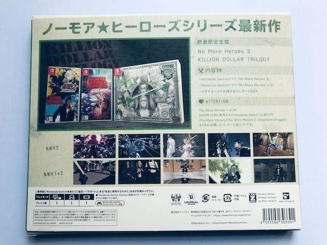 No More Heroes 3 KILLION DOLLAR TRILOGY Switch m[Aq[[Y@1+2  Q[{/\tg 