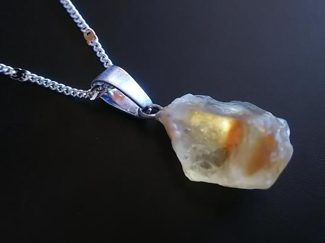天然石★シトリン 原石 ペンダント < 女性アクセサリー/時計 天然石★シトリン 原石 ペンダント < 女性アクセサリー/時計の