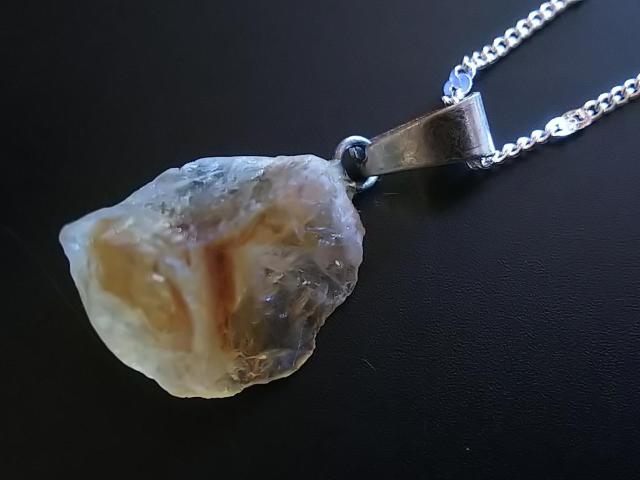 天然石★シトリン 原石 ペンダント < 女性アクセサリー/時計 天然石★シトリン 原石 ペンダント < 女性アクセサリー/時計の