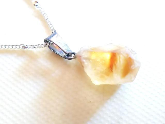 天然石★シトリン 原石 ペンダント < 女性アクセサリー/時計 天然石★シトリン 原石 ペンダント < 女性アクセサリー/時計の