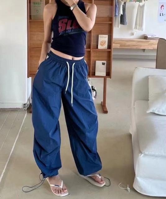 スッキリ細見え【新品】アメスリリブタンクトップ●紺 ネイビー●F フリー●韓国ファッション ストリート < 女性ファッション スッキリ細見え【新品】アメスリリブタンクトップ●紺 ネイビー●F フリー●韓国ファッション ストリート < 女性ファッションの