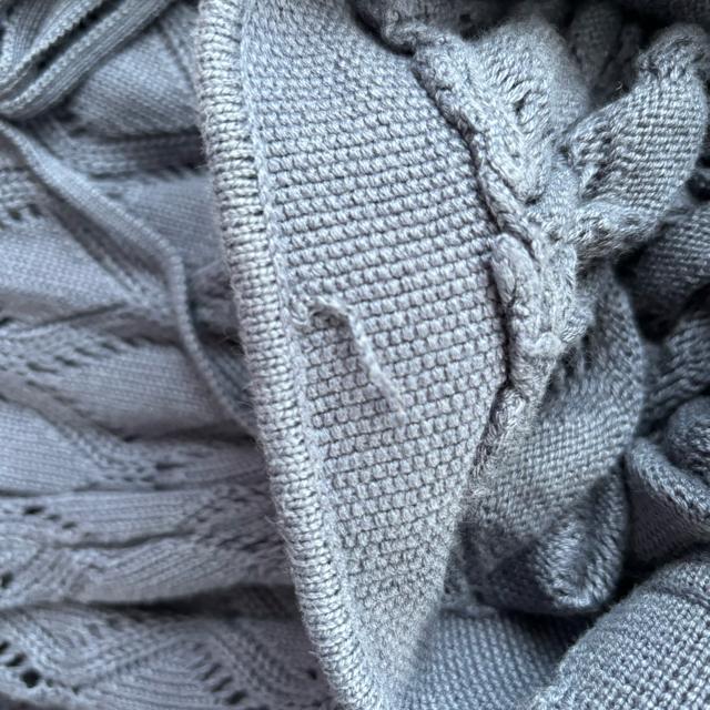 SNIDEL★スナイデル Sustainableクロシェパフスリニットワンピース ネイビー FREE ワンピース ロングワンピース < 女性ファッション SNIDEL★スナイデル Sustainableクロシェパフスリニットワンピース ネイビー FREE ワンピース ロングワンピース < 女性ファッションの